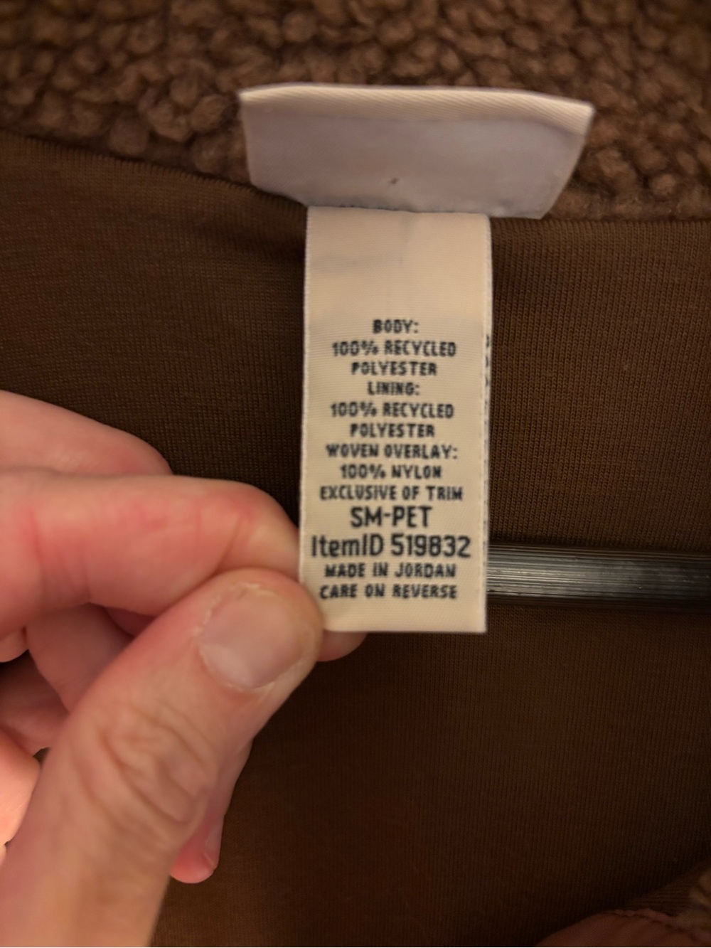 L.L. BEAN Women’s Brown Sherpa Snap-Front Pullover Size Small - Picture 4 of 9